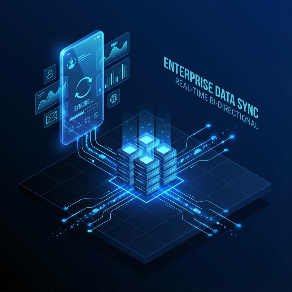 Real-time Bi-directional App Sync Architecture